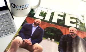 Picture of the LIFE In Salford magazine.